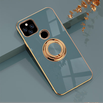 phone case with magnetic ring