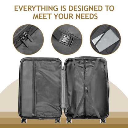 vertical four in one suitcase