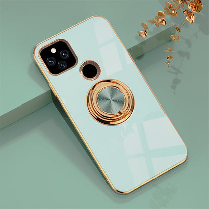 phone case with magnetic ring