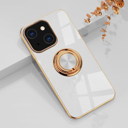 phone case with magnetic ring