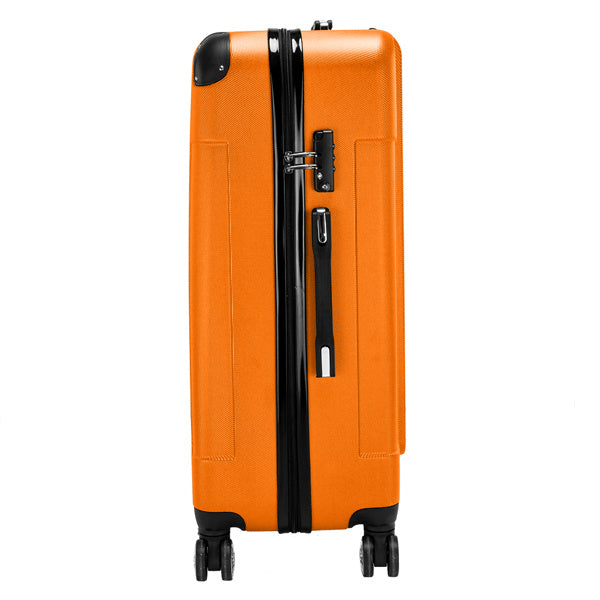 3-in-1 ABS Trolley Case 20 Inches, 24 Inches, 28 Inches Orange