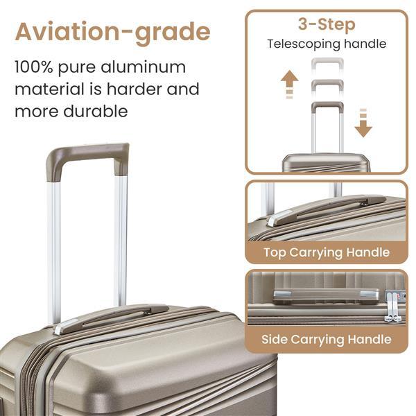 4-piece suitcase set